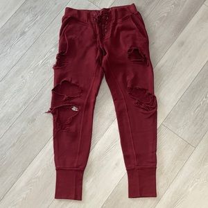 {NSF} Distressed Sweatpants